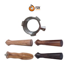 Tay Cầm Gỗ Và Đầu Pha Cà Phê Espresso Inox Dành Cho Máy De Longhi | Handle and Portafilter body 51mm