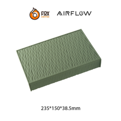 Thảm Bar Silicon / Tấm Cao Su Hỗ Trợ nén Cà Phê Espresso 235*150*38.5mm AIRFLOW | SILICON BAR PAD, TAMPING MAT