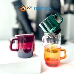 Cốc uống Cà Phê 80ml  Có Dây Đeo Nếm Thử Cao Cấp Bằng Nhựa MINOS | Tasting Cup V02