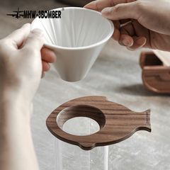 Giá Đỡ Phễu Dripper Holder Gỗ Óc Chó MHW-3BOMBER | TROPICAL FISH DRIPPER HOLDER