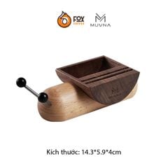 Giá Đựng Giấy Lọc, Lưới Lọc Hình Ốc Sên Bằng Gỗ MUVNA | Snail Filter Paper Holder