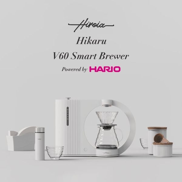 Máy Pha Cà Phê Drip Tự Động V60 Hiroia Hikaru | V60 Smart Brewer Hikaru (Pre-order)