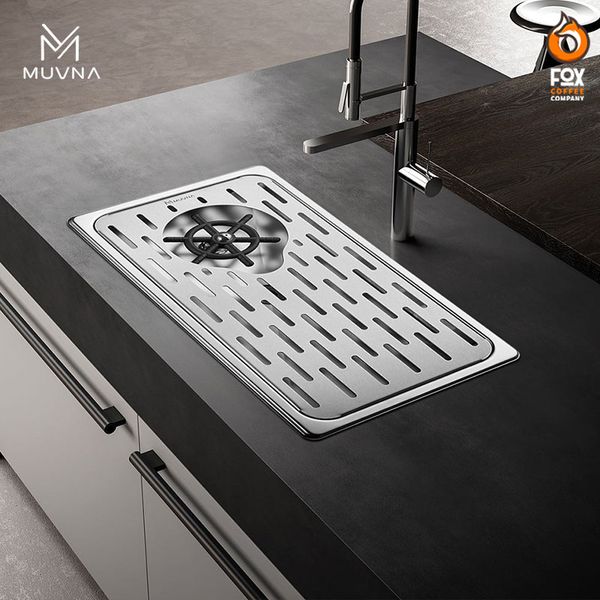 Khay Rửa Ly Quầy Bar Âm Bàn Tự Động MUVNA | CUP RINSER