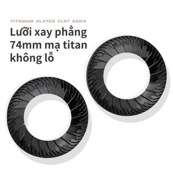 Máy Xay Cà Phê Starseeker AK74 74mm | Electric Coffee Grinder