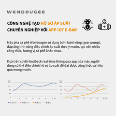 Máy Pha Cà Phê Data WENDOUGEE  | Data-S Gear Pump PP Coffee Machine (Pre-order) | 3,000,000 vnd Coffee Accessories Voucher