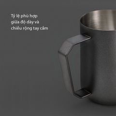 Ca Đánh Sữa Bằng Thép Không Gỉ 304 Cao Cấp Nhiều Màu 450ml - 600ml MUVNA | Type B Milk Pitcher