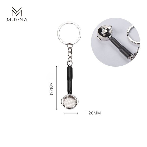 Móc Khóa Ca Đánh Sữa, Tamper, Máy Xay, Tay Cầm MUVNA | Keychain Milk Pitcher, Tamper, Grinder, Portafilter