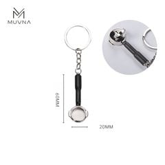 Móc Khóa Ca Đánh Sữa, Tamper, Máy Xay, Tay Cầm MUVNA | Keychain Milk Pitcher, Tamper, Grinder, Portafilter