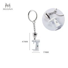 Móc Khóa Ca Đánh Sữa, Tamper, Máy Xay, Tay Cầm MUVNA | Keychain Milk Pitcher, Tamper, Grinder, Portafilter