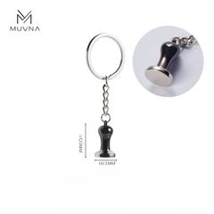Móc Khóa Ca Đánh Sữa, Tamper, Máy Xay, Tay Cầm MUVNA | Keychain Milk Pitcher, Tamper, Grinder, Portafilter