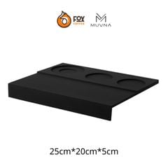 Thảm Bar / Tấm Silicon Hỗ Trợ Nén Cà Phê Espresso Tích Hợp Đế Đỡ Tamper, Distributor MUVNA | Silicone Tamping Mat