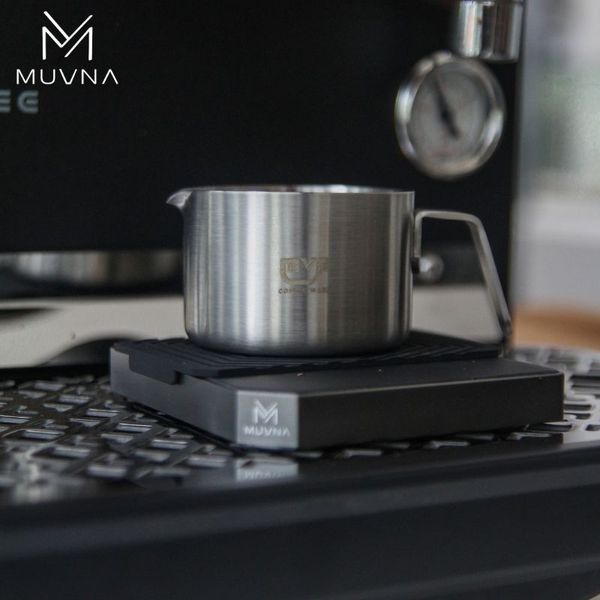 Cốc Đong Cà Phê Espresso Bằng Thép Không Gỉ 100ml MUVNA | Stainless Steel Shot Cup