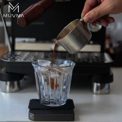 Cốc Đong Cà Phê Espresso Bằng Thép Không Gỉ 100ml MUVNA | Stainless Steel Shot Cup