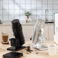 COMBO Máy Pha Cà Phê Pour Over Tự Động Hikaru và Máy Xay Cà Phê Edge Plus Đen | Black Electric Coffee Grinder & V60 Smart Brewer Hikaru