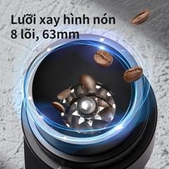 COMBO Máy Pha Cà Phê Pour Over Tự Động Hikaru và Máy Xay Cà Phê Edge Plus Đen | Black Electric Coffee Grinder & V60 Smart Brewer Hikaru