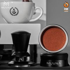 Dụng Cụ Nén Cà Phê Lò Xo Điều Chỉnh Độ Sâu MUVNA Size 58mm, 53mm - Breville, 51mm - Delonghi | Infinitely Adjustable Tamper