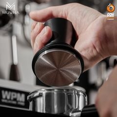 Dụng Cụ Nén Cà Phê Lò Xo Điều Chỉnh Độ Sâu MUVNA Size 58mm, 53mm - Breville, 51mm - Delonghi | Infinitely Adjustable Tamper