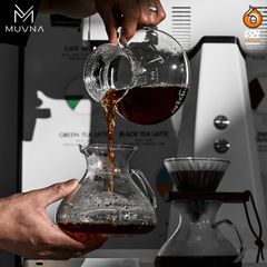 Bình Thủy Tinh Đong Cà Phê Awake Server 450ml Có Tay Cầm MUVNA | SHARING POT