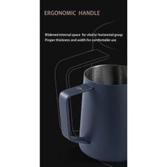 Ca Đánh Sữa Tạo Bọt Inox Cao Cấp Phiên Bản 5.0 Nhiều Màu MHW-3BOMBER 400ml - 500ml - 600ml | 5.0 MILK PITCHER