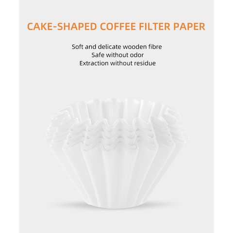  Giấy Lọc Cà Phê Hình Bánh Hộp 50 Cái MHW-3BOMBER | CAKE-SHAPED FILTER PAPER 50PCS 