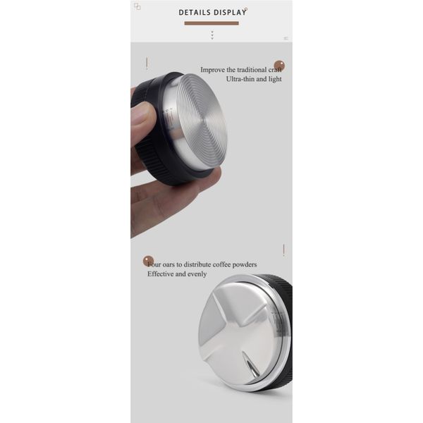 Dụng Cụ Nén Tamper Siêu Mỏng Ultra-thin MHW-3BOMBER | ULTRA-THIN SERIES
