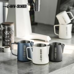 Ca Đánh Sữa Tạo Bọt Inox Cao Cấp Phiên Bản 5.0 Nhiều Màu MHW-3BOMBER 400ml - 500ml - 600ml | 5.0 MILK PITCHER