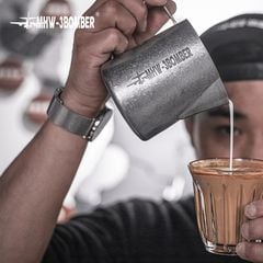 Ca Đánh Sữa Tạo Bọt Inox Cao Cấp Phiên Bản 5.0 Nhiều Màu MHW-3BOMBER 400ml - 500ml - 600ml | 5.0 MILK PITCHER