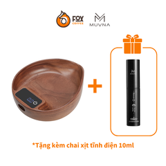 Cân Cà Phê Điện Tử Hình Khay Bằng Gỗ MUVNA | Wooden Tray-shaped Electronic Scale