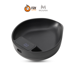 Cân Điện Tử Pha Cà Phê Hình Khay Bằng Nhựa ABS MUVNA | Black Tray-shaped Electronic Scale