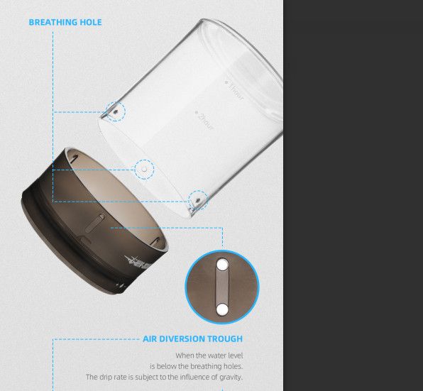 Bình Pha Cà Phê Lạnh Nhỏ Giọt Thủy Tinh Cao Cấp BARO 600ML MHW-3BOMBER | BARO ICE DRIPPER 600ML