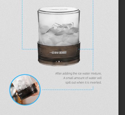 Bình Pha Cà Phê Lạnh Nhỏ Giọt Thủy Tinh Cao Cấp BARO 600ML MHW-3BOMBER | BARO ICE DRIPPER 600ML