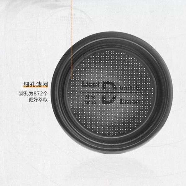 Giỏ Lọc Cà Phê Unit 8 Bằng Thép Không Gỉ Phủ Lớp Titanium 58mm MUVNA | Unit 8 Precision Basket Titanium