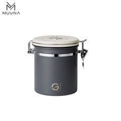 Hộp Đựng Hạt Cà Phê Van Xả Một Chiều 500g MUVNA | Coffee Bean Dispenser with One-Way Flush Valve
