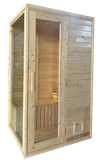  Phòng Xông Hơi Khô Gỗ Thông 1 Người (1,2m x 1m x 2m) 
