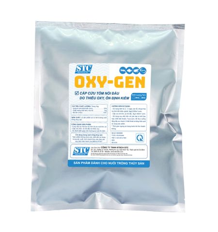 OXY-GEN Cấp cứu tôm, cá nổi đầu do thiếu oxy, ổn định kiềm