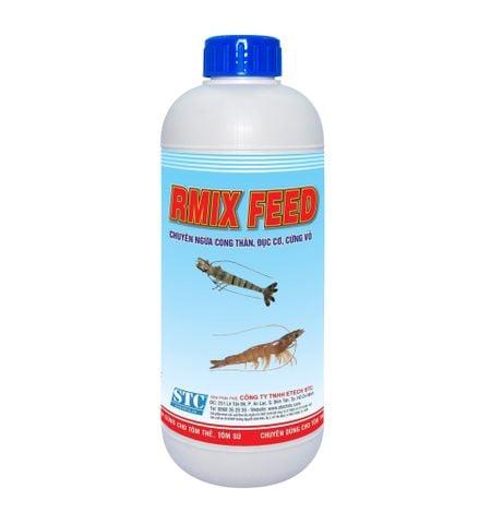 RMIX FEED – Chuyên ngừa cong thân, đục cơ, cứng vỏ cho tôm