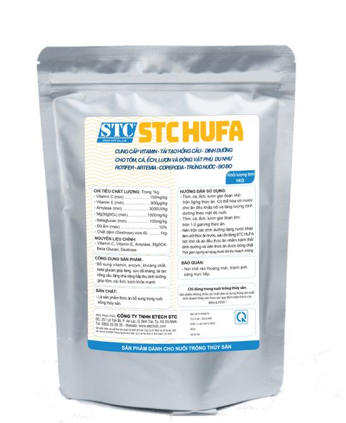STC HUFA - Tái tạo hồng cầu - Dinh dưỡng cho Tôm, Cá, Ếch, Lươn và Động vật phù du như Roifer - Artermia - Copepoda- Trứng nước - Bobo