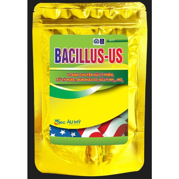 BACILLUS-US Vi sinh xử lý phèn, xử lý nước, bùn hữu cơ