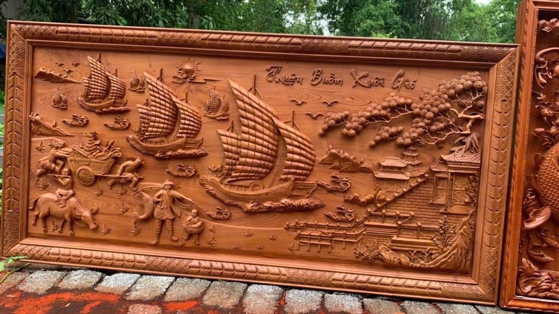 Tranh Gỗ Thuận Buồm Xuôi Gió Đẹp - Ý Nghĩa Phong Thủy & Trang Trí Nội Thất