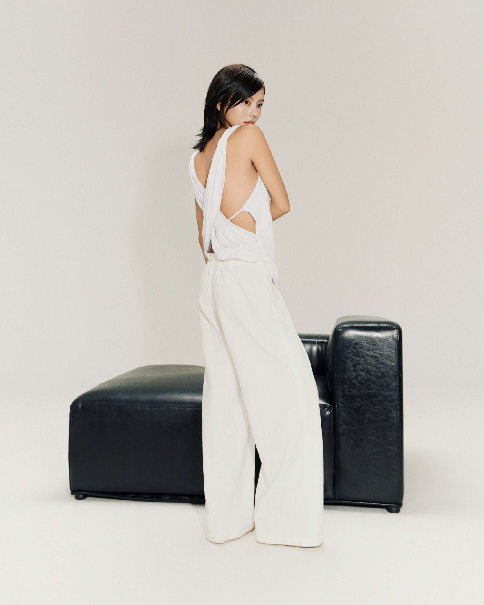 Angelic Top | Áo Yếm Xoắn Vải