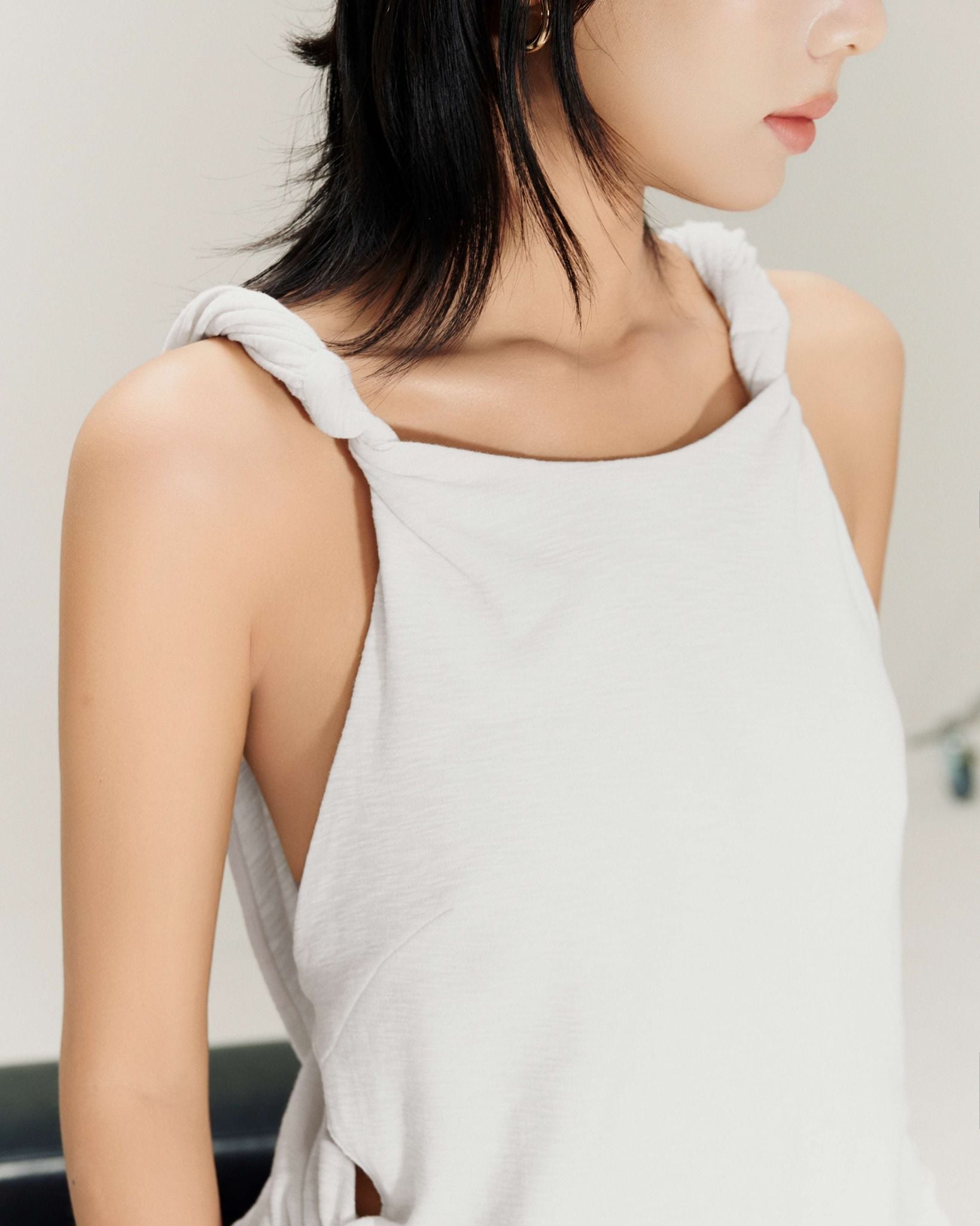 Angelic Top | Áo Yếm Xoắn Vải