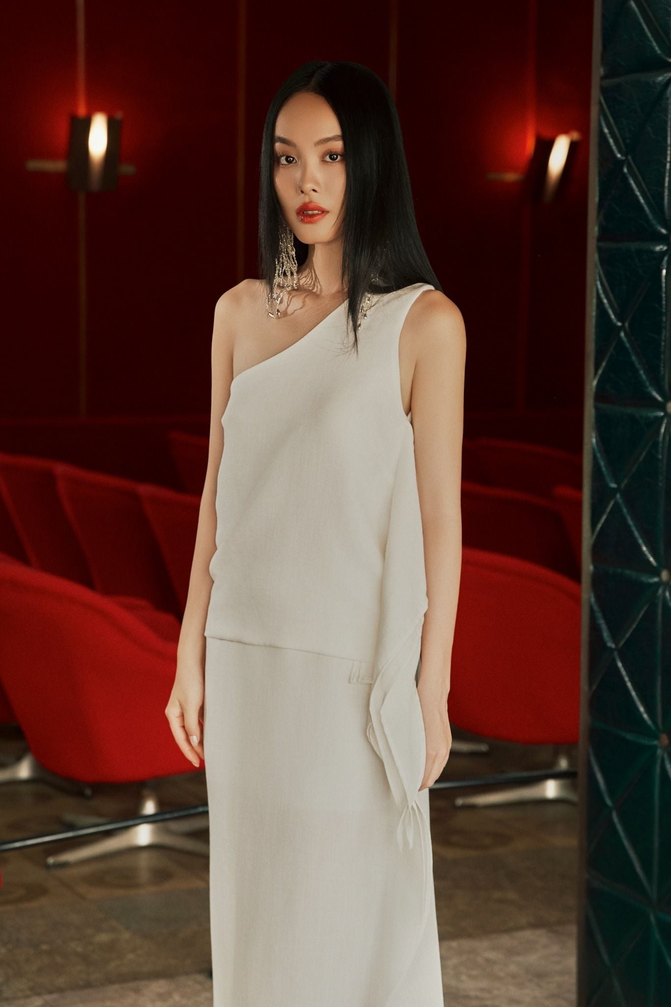 Freesia Skirt | Chân Váy Bất Đối Xứng