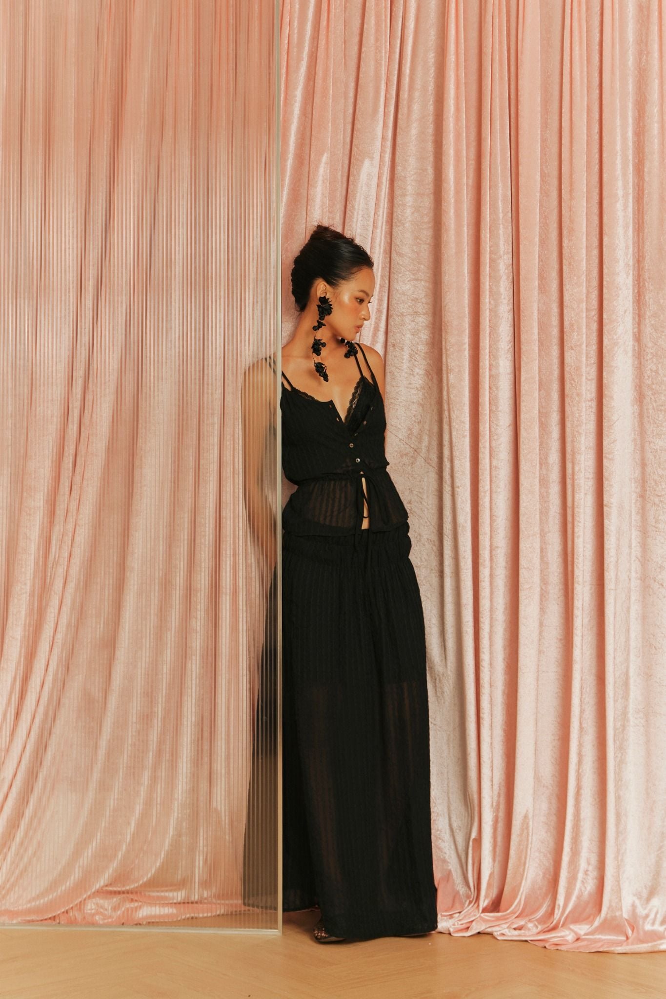 Moonflower Top | Áo Phối Ren