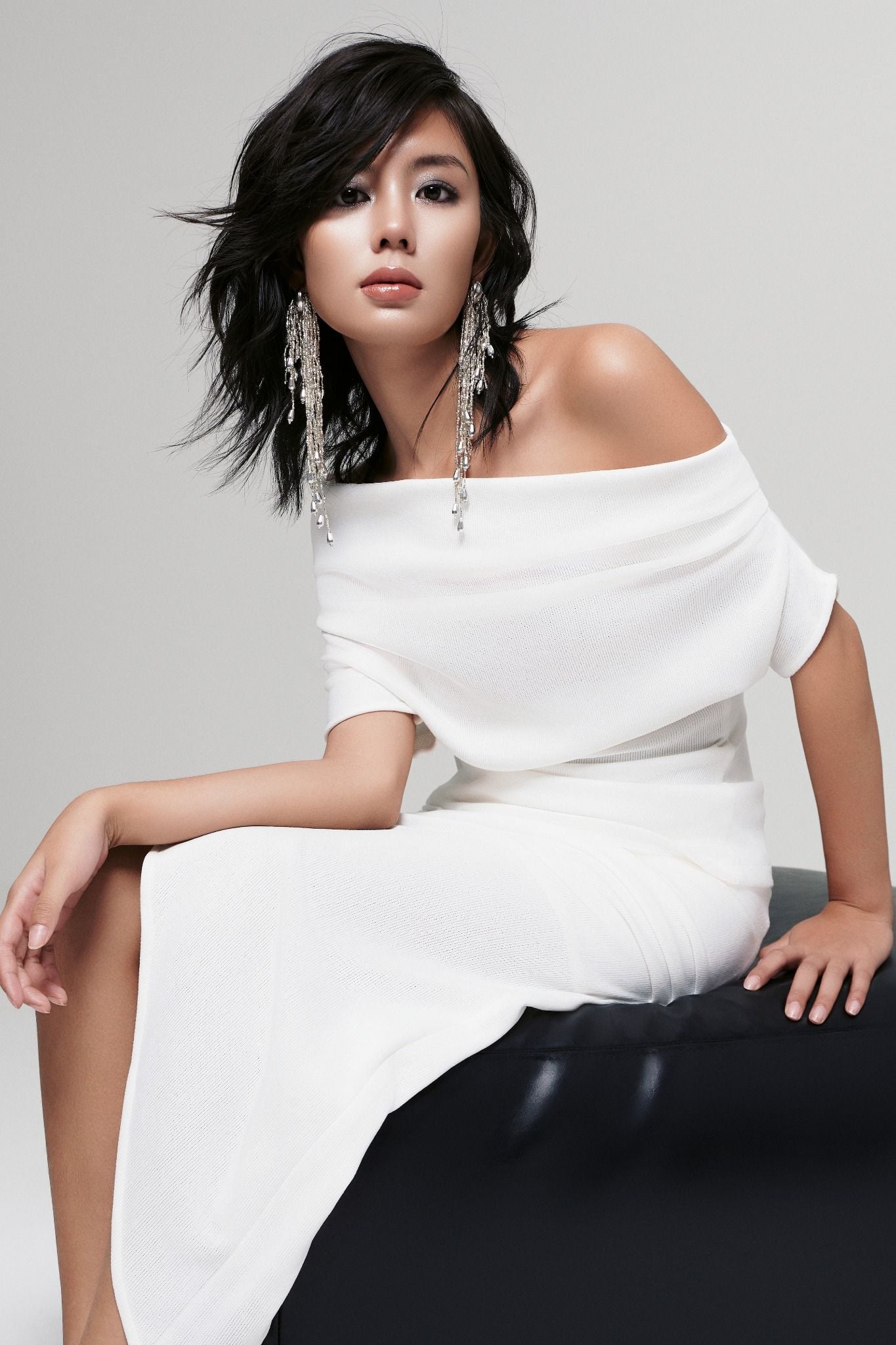 Luna Skirt | Chân Váy Vạt Xéo