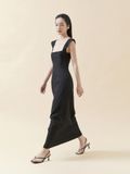Subtle Dress | Đầm Linen Cổ Vuông