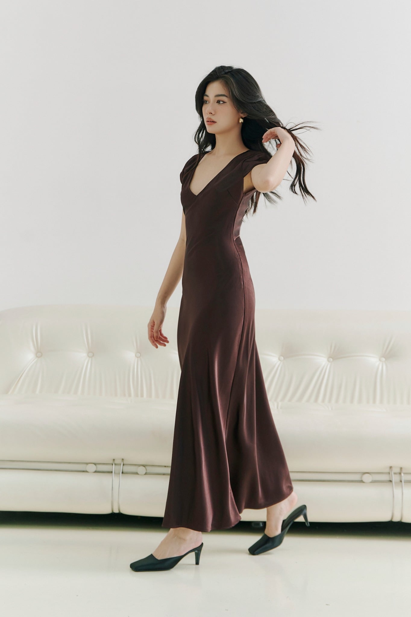 Charming Dress | Đầm Lụa Đuôi Cá
