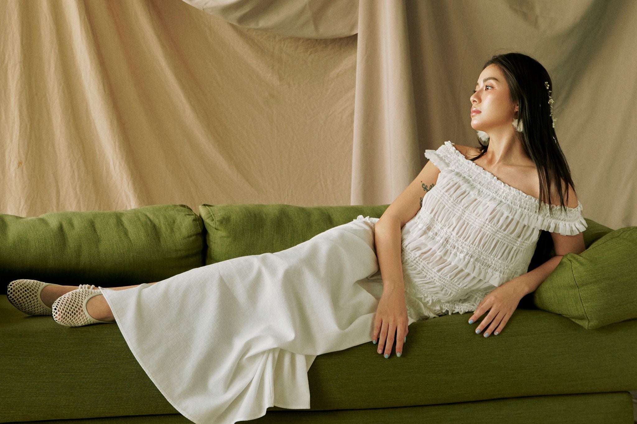 Romance Skirt | Chân Váy Linen