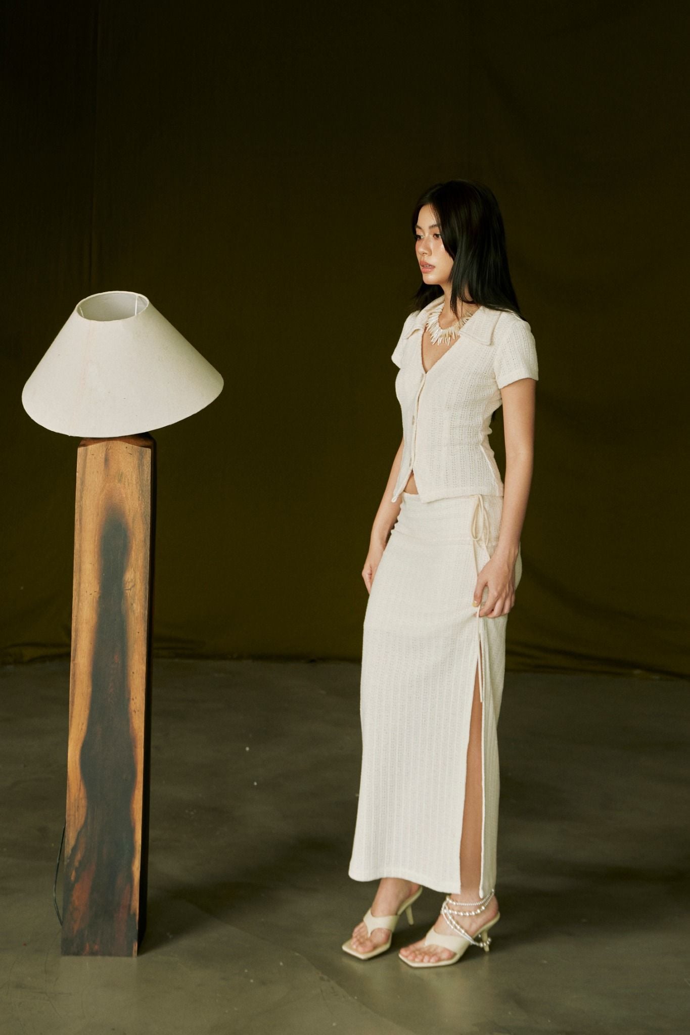 Ivory Sunset Top | Áo Dáng Ôm