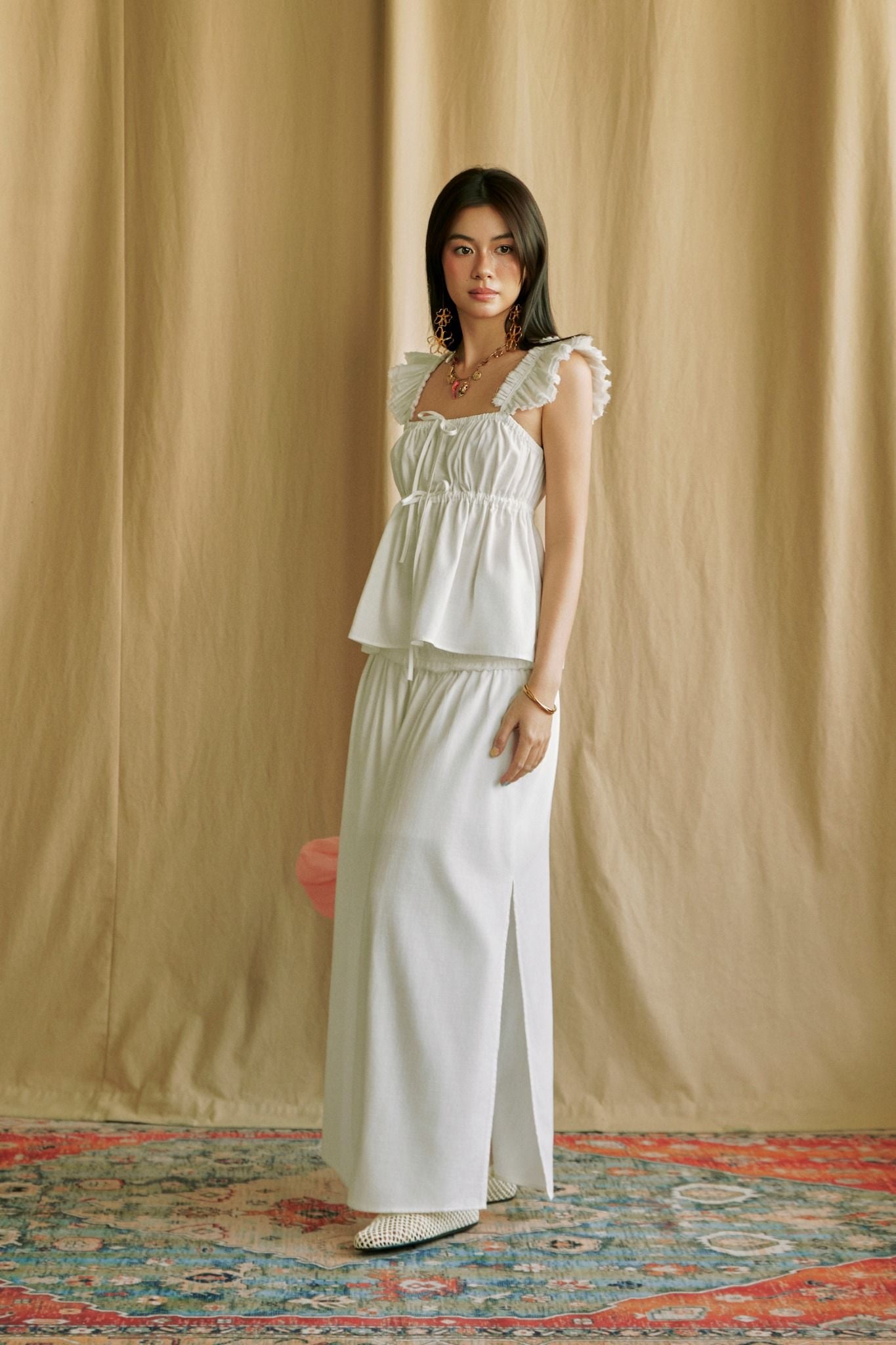 Fairy Wings Top | Áo Linen Cánh Tiên