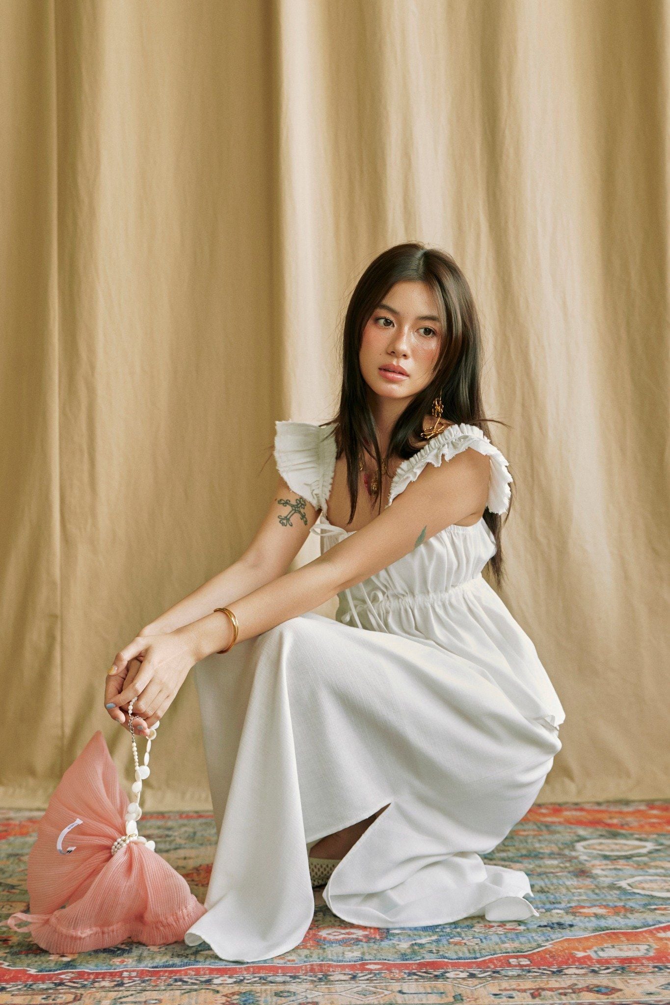 Fairy Wings Top | Áo Linen Cánh Tiên